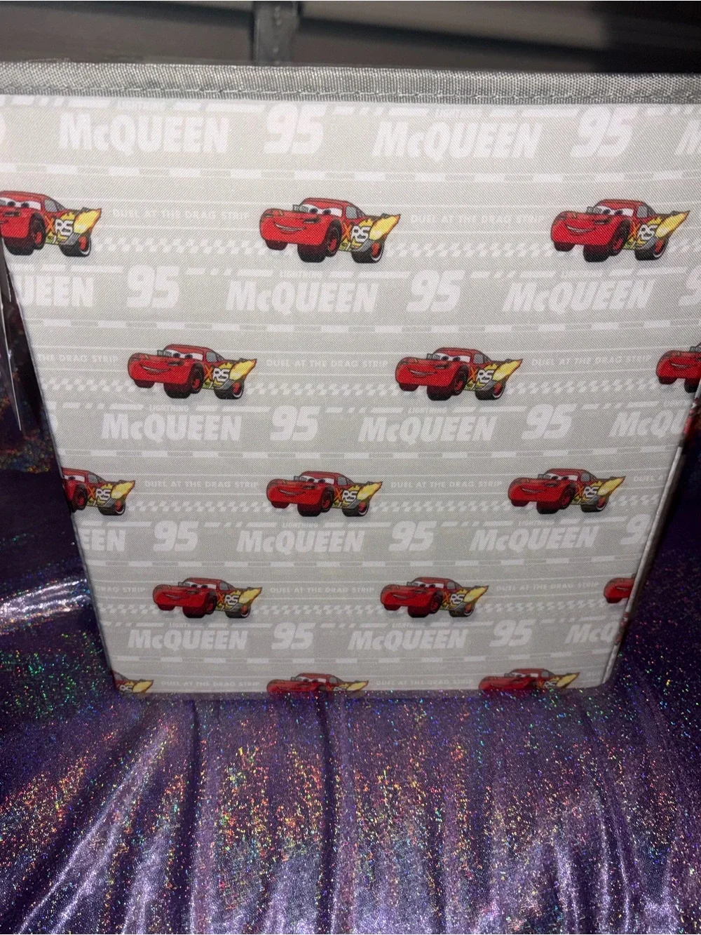 Lightning McQueen Storage Cube
